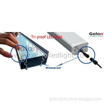 20W Tri Proof LED Light 0.6m 2300lm with Aluminum Housing, PCB for Humid Place, Mine, Food Factory